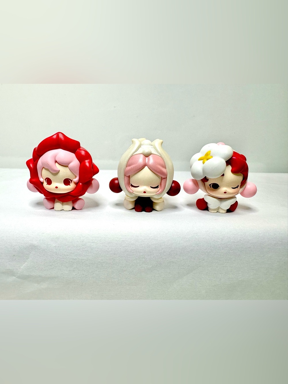 3 Skullpanda Pop Beans from the latest release-Petals in 4 Acts! Asia Exclusive!